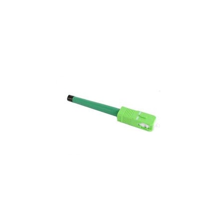 Cable Wholesale SC/APC Singlemode Splice on Connector, Green Housing with 3.0/2.0mm Green boot, 10PK 31F1-52410
